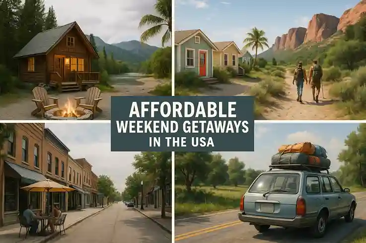 enjoying a budget-friendly weekend getaway.