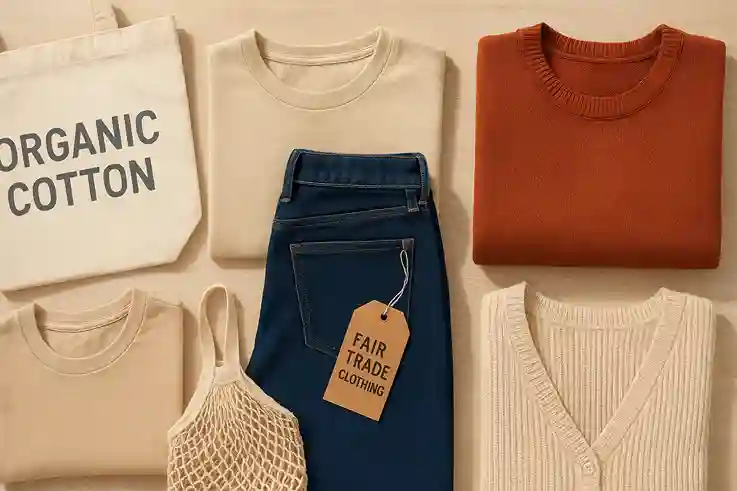 What Is Ethical Fashion Core Principles Explained What is ethical fashion illustrated with eco-friendly fabrics, fair trade clothing, and slow fashion garments.